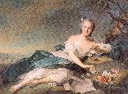 Jean Marc Nattier Henrietta of France as Flora Norge oil painting reproduction